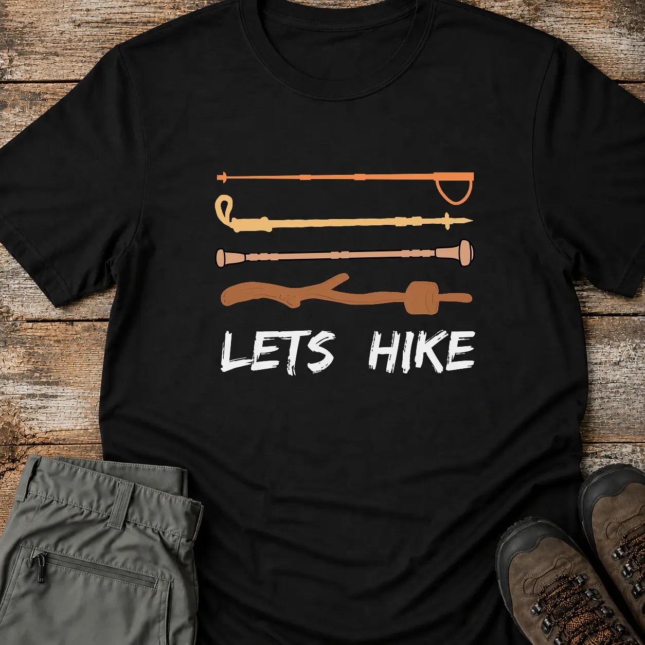 HIKING STICK T-Shirt