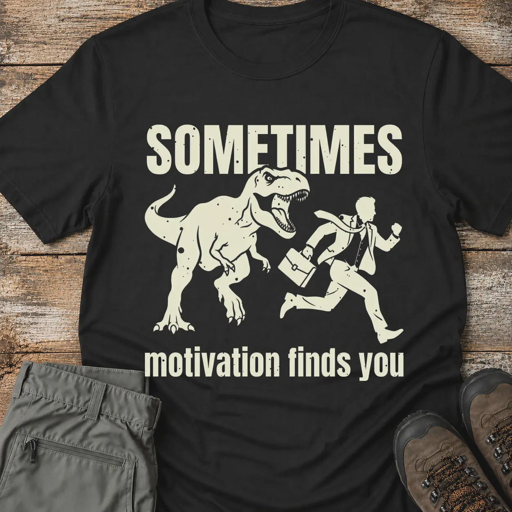 MOTIVATION FINDS YOU.. T-Shirt