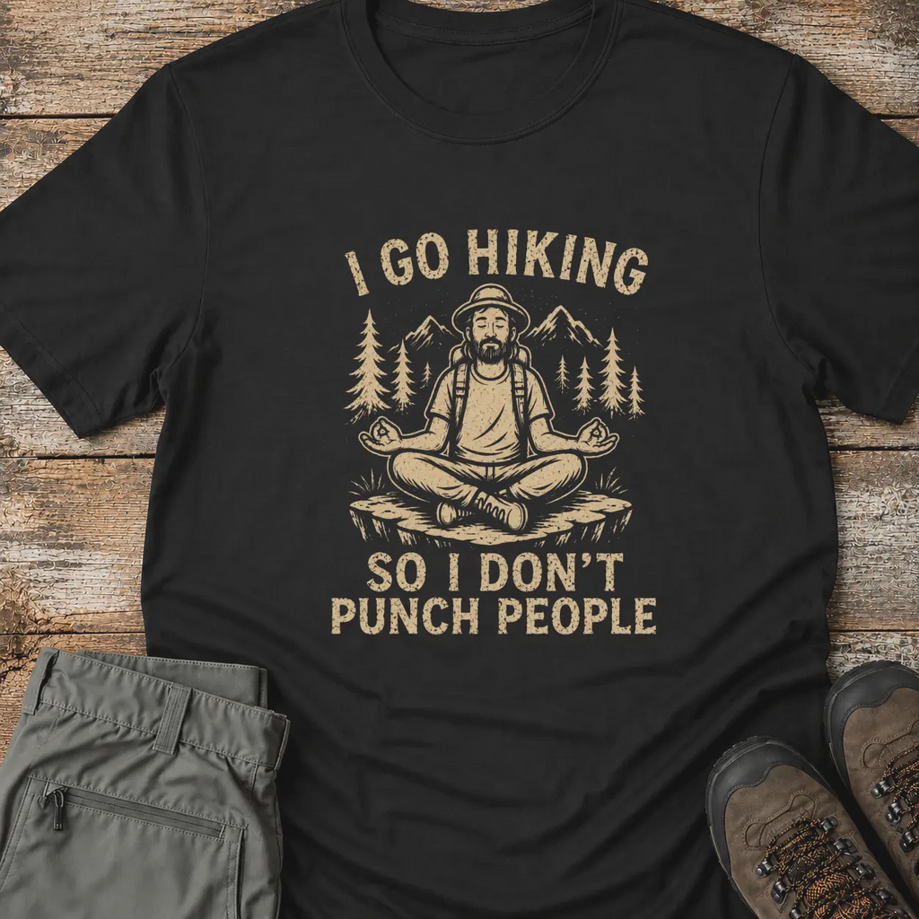 I GO HIKING T‑Shirt