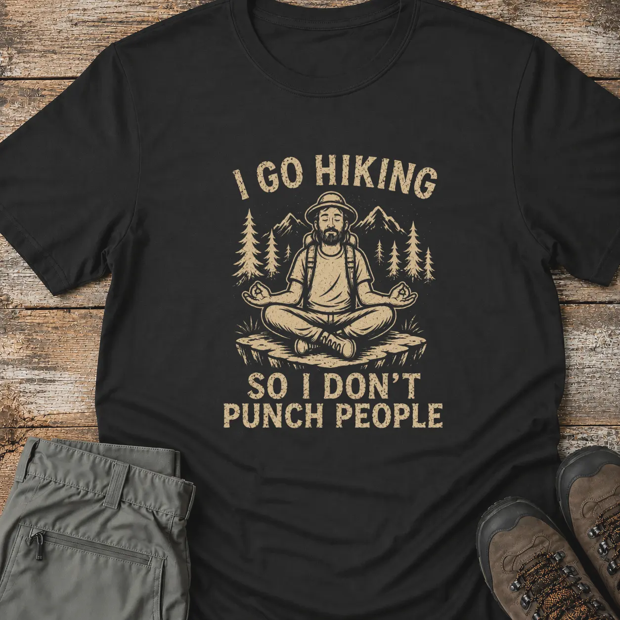 I GO HIKING T‑Shirt