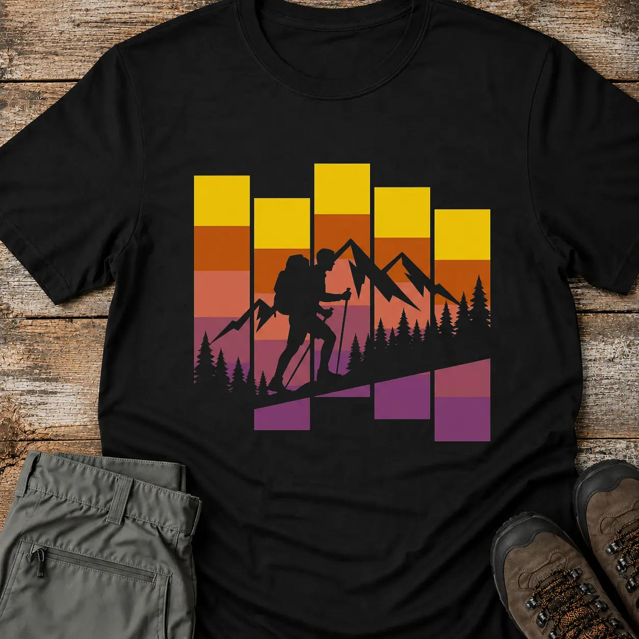 HIKER SILHOUETTE T-Shirt