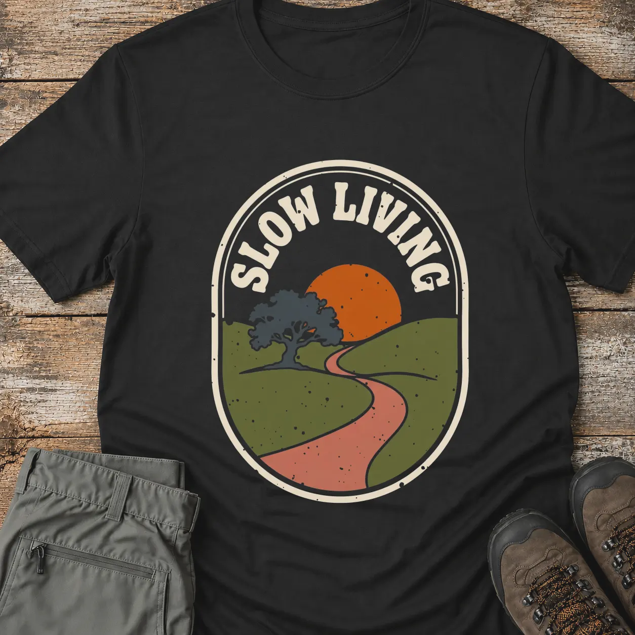 SLOW LIVING T-Shirt