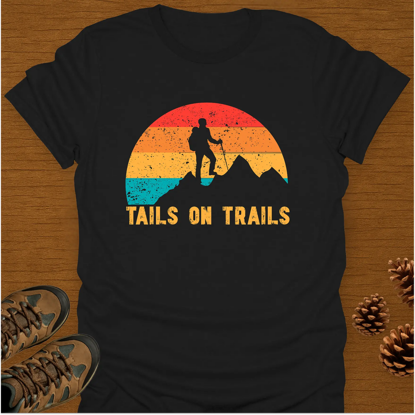 TAILS ON TRAILS  T-Shirt