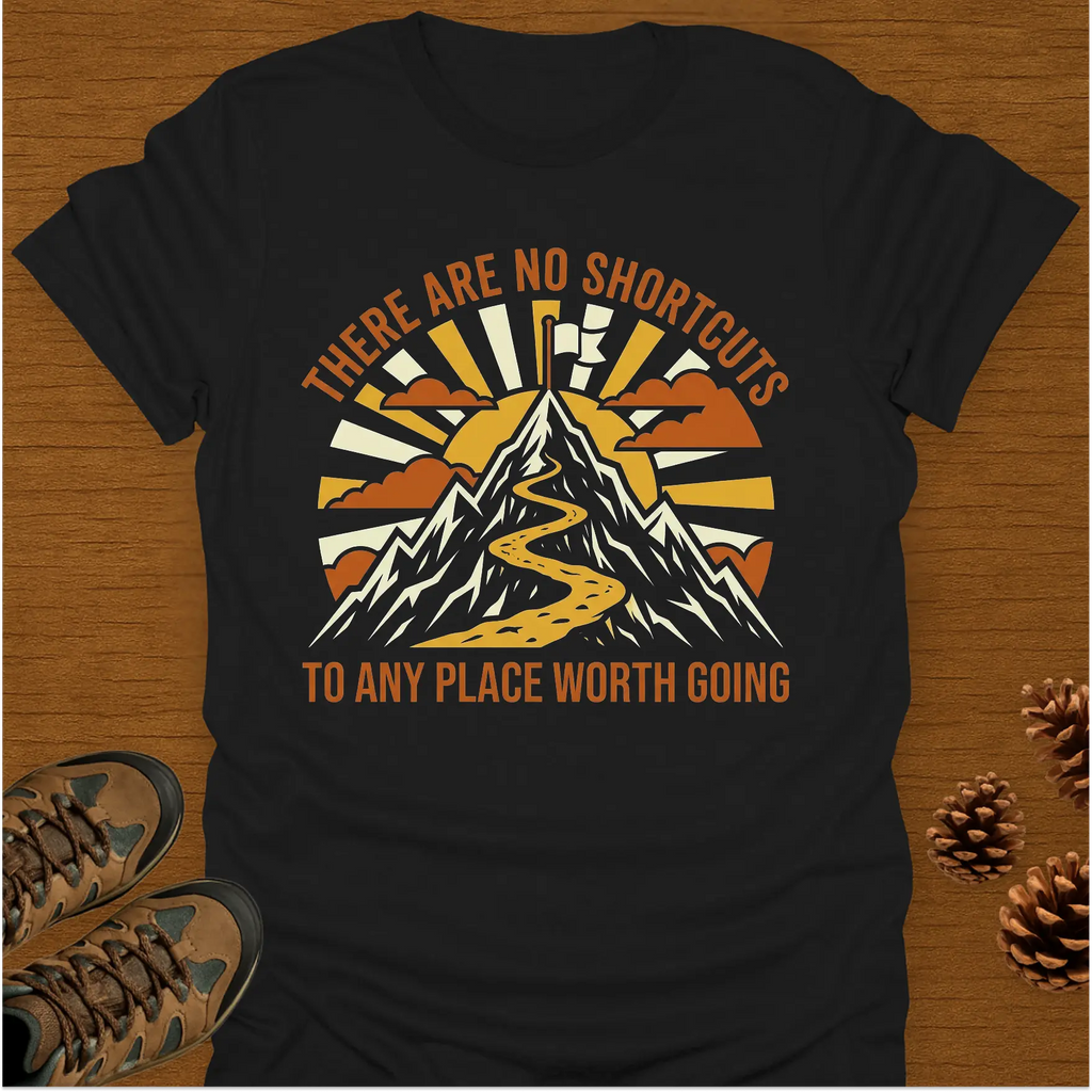 THERE ARE NO SHORTCUTS T-Shirt