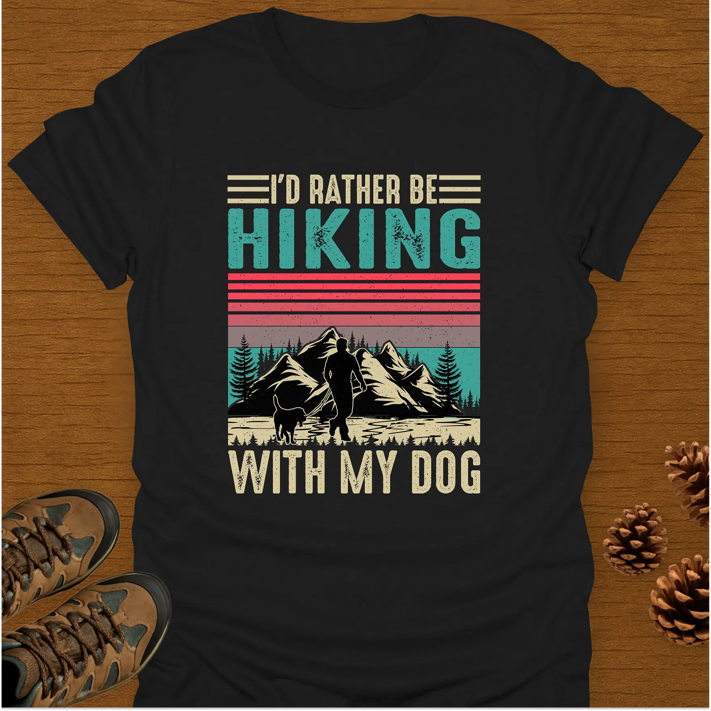 WITH MY DOG  T-Shirt