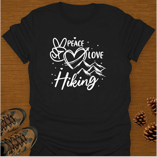PEACE LOVE HIKING T-Shirt