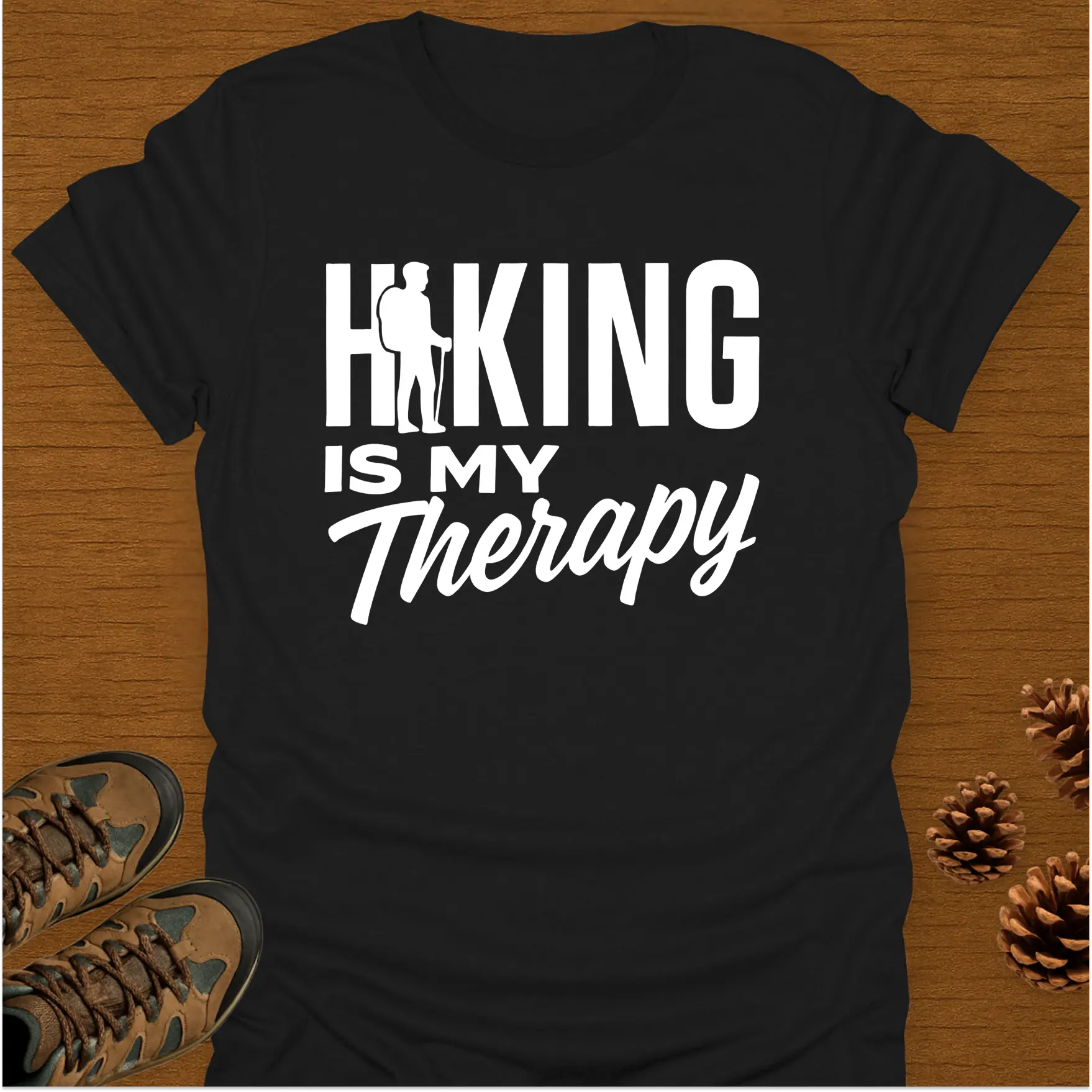 HIKING IS MY THERAPY T-Shirt