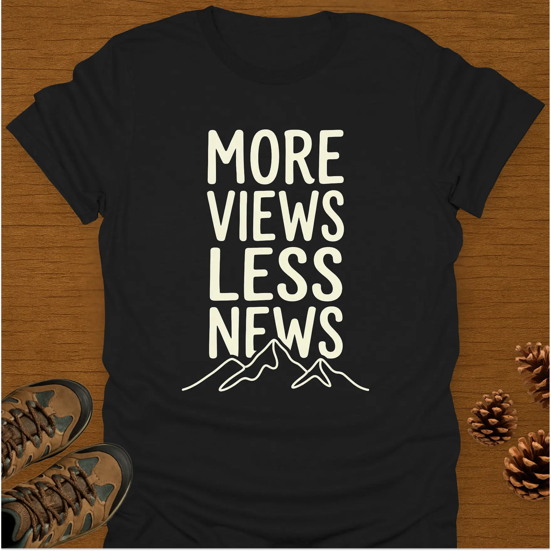 MORE VIEWS LESS NEWS T-Shirt