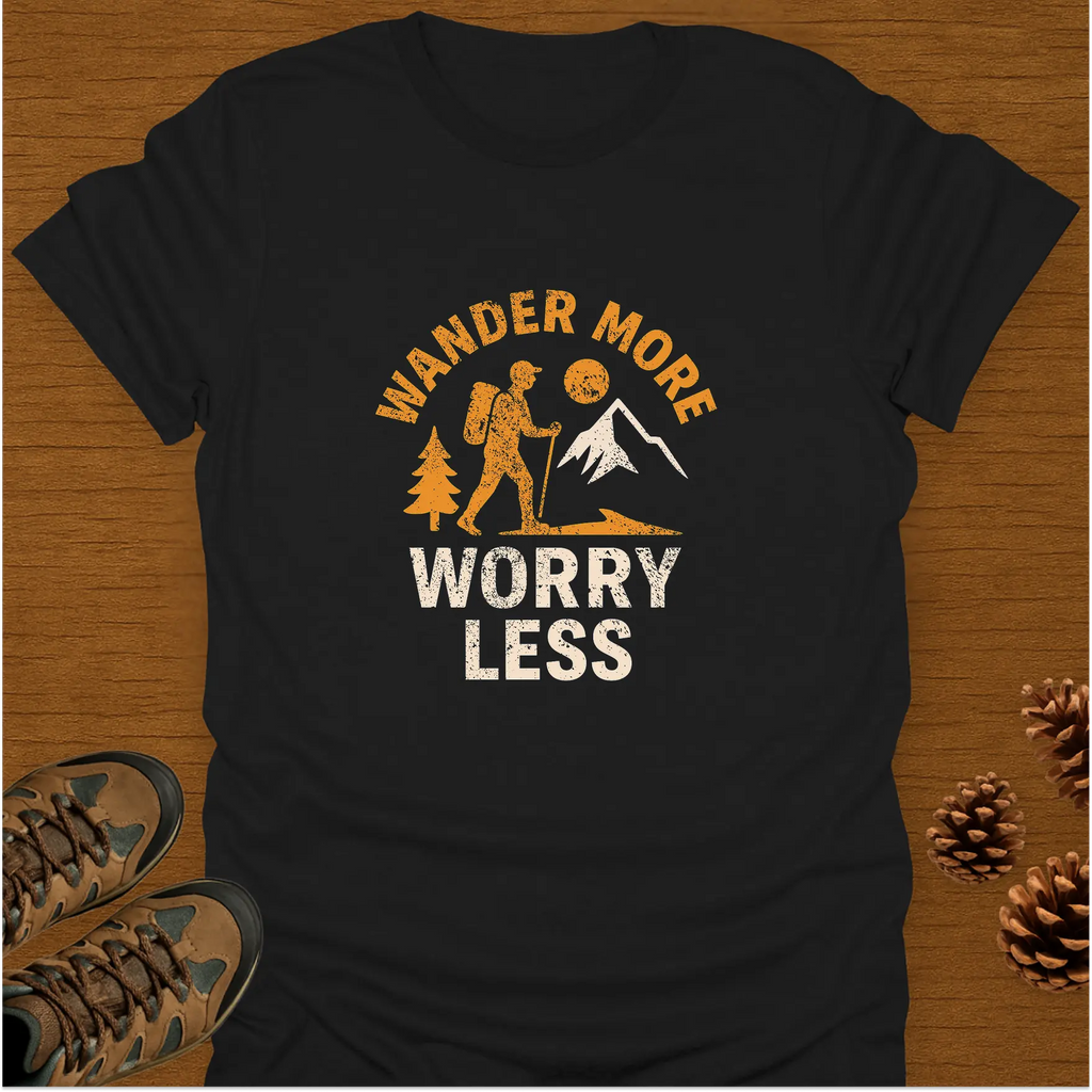 WANDER MORE WORRY LESS T-Shirt