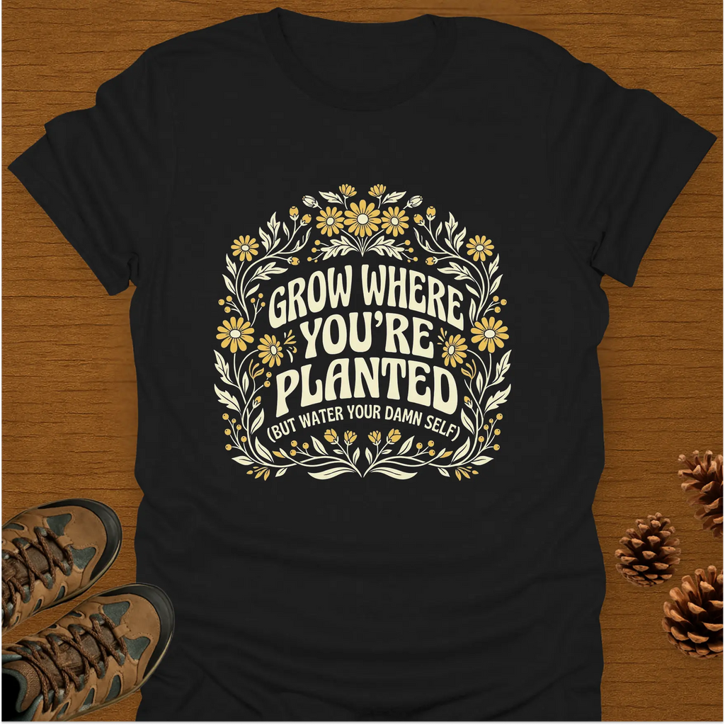 GROW WHERE YOU'RE PLANTED T-Shirt