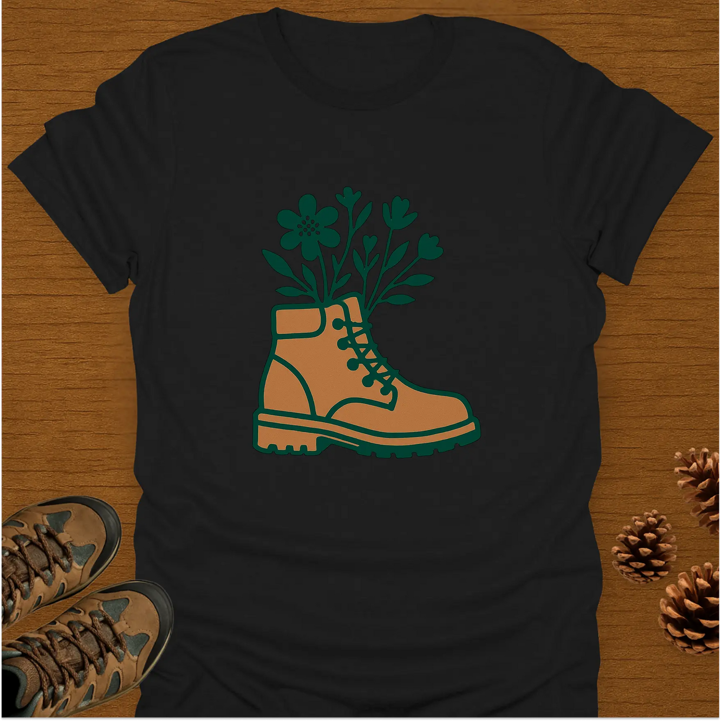 BOOTS AND LEAVES T-Shirt