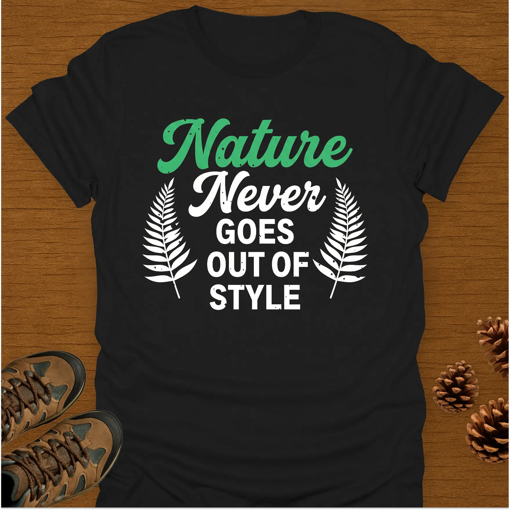 NATURE NEVER GOES T-Shirt