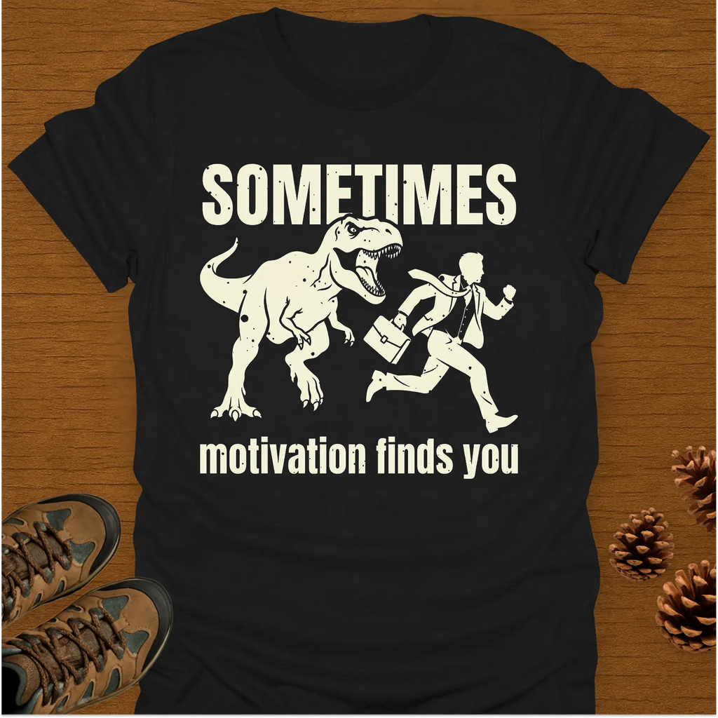 MOTIVATION FINDS YOU.. T-Shirt
