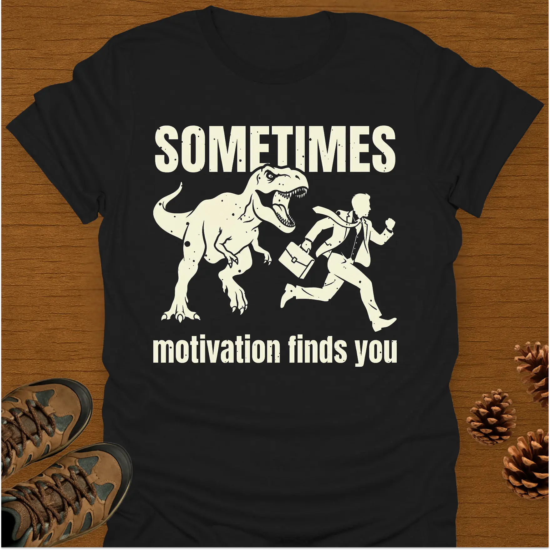 MOTIVATION FINDS YOU.. T-Shirt