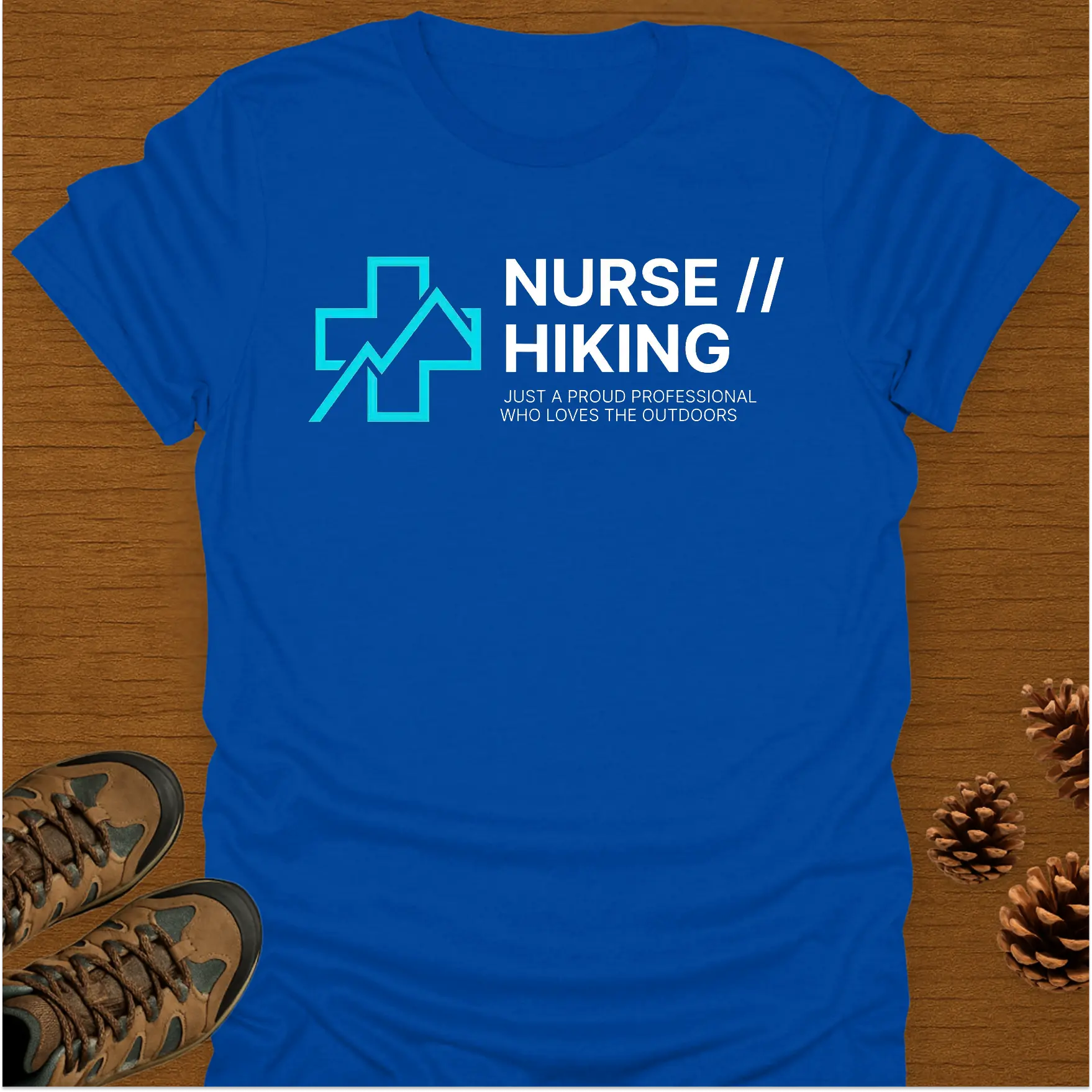 NURSE HIKING. T-Shirt