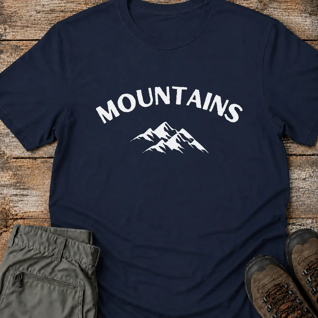 MOUNTAINS OUTLINE T-Shirt