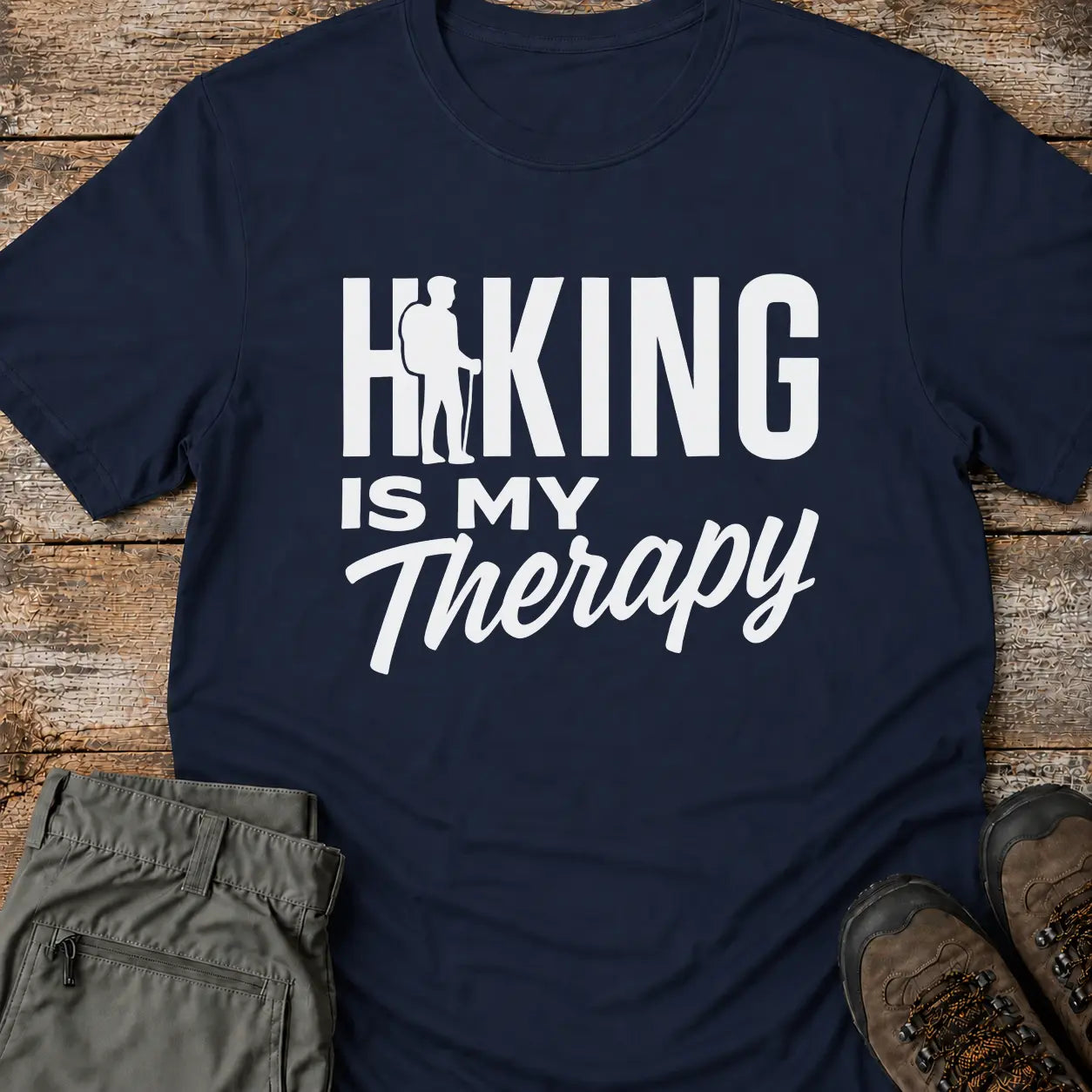 HIKING IS MY THERAPY T-Shirt