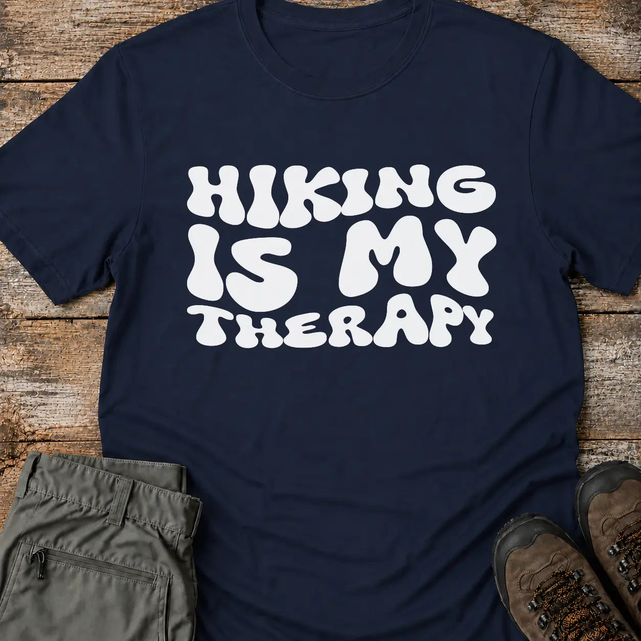HIKING IS MY THERAPY T-Shirt