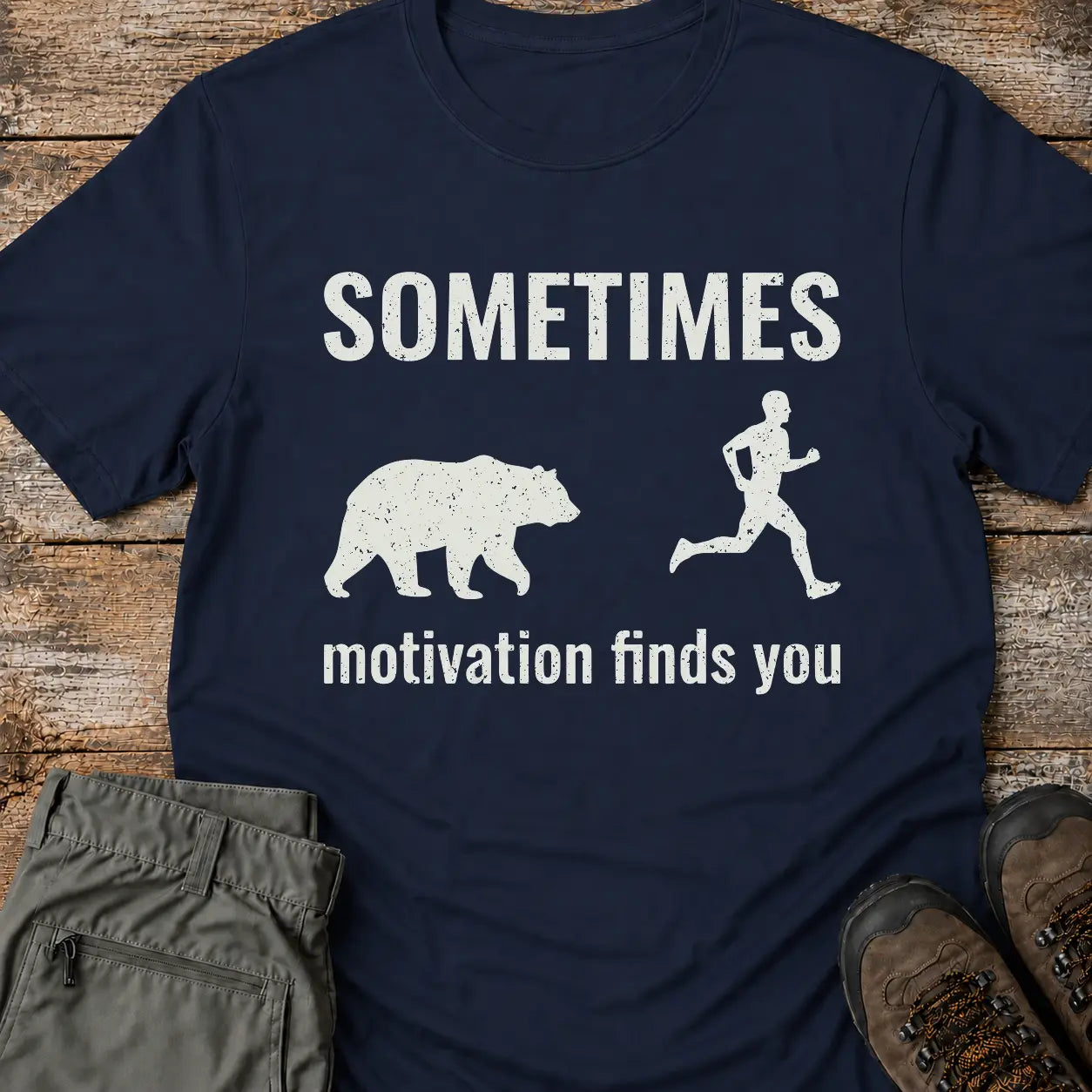 MOTIVATION FINDS YOU T-Shirt