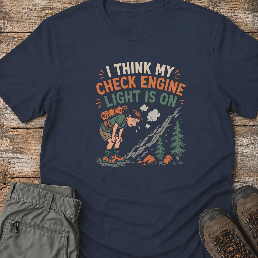 CHECK ENGINE LIGHT IS ON T-Shirt