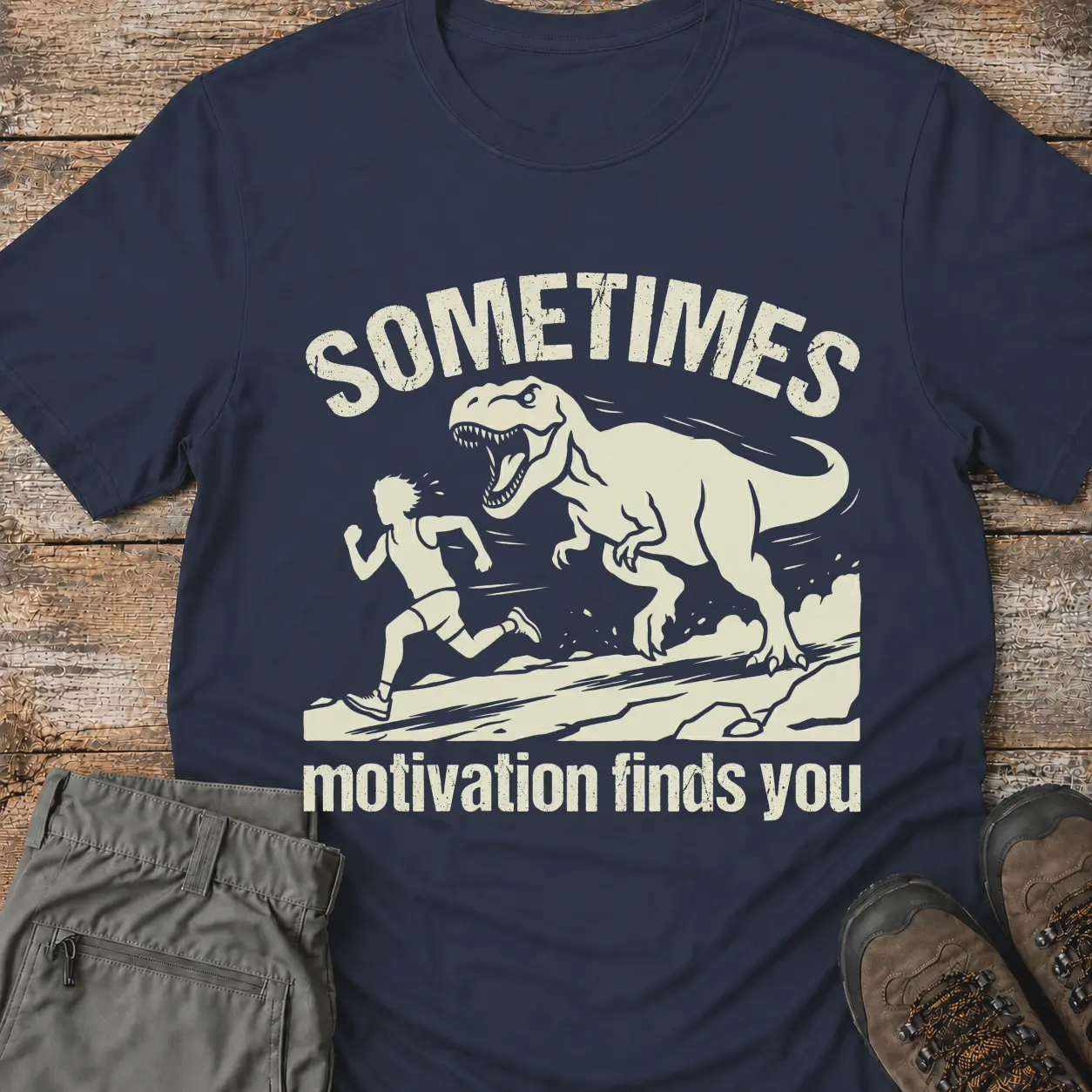 MOTIVATION FINDS YOU T-Shirt