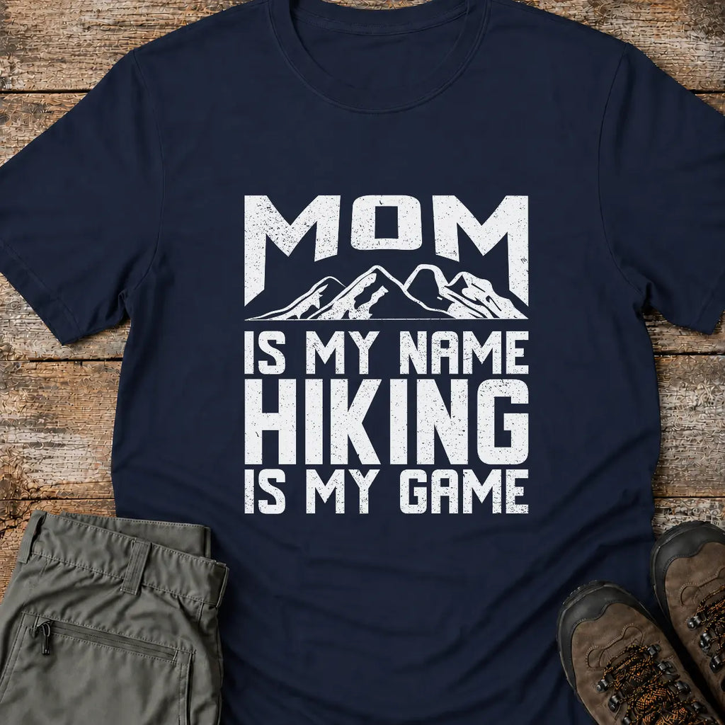 MOM HIKING HIKING  T-Shirt