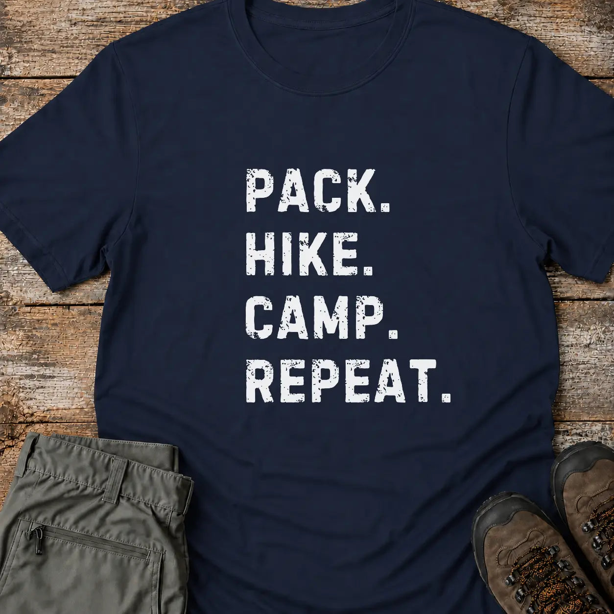 PACK HIKE CAMP REPEAT T-Shirt