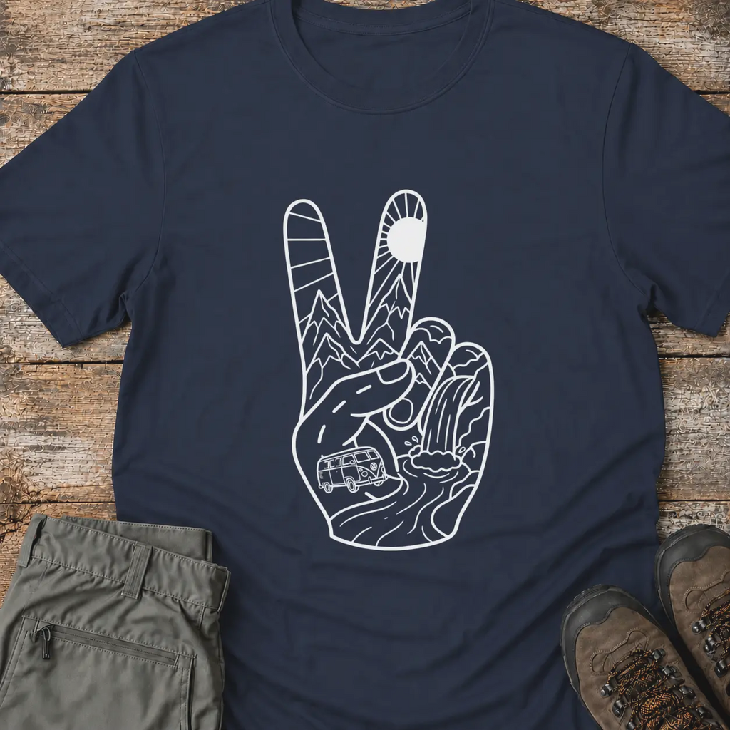 FUNKY PEACE SIGN T-Shirt