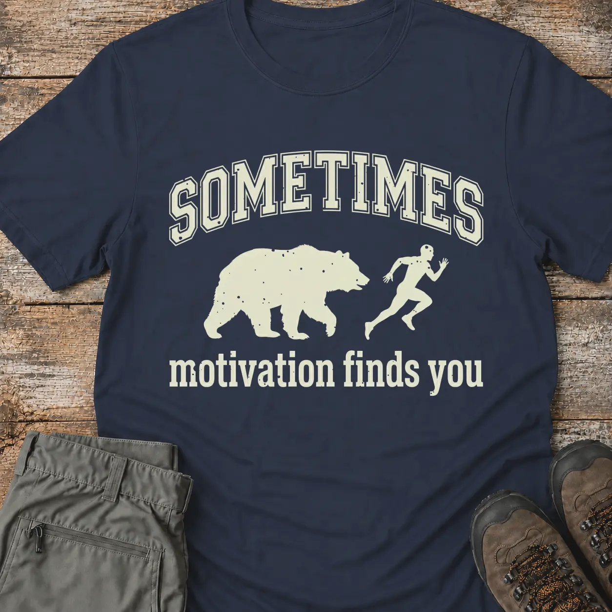 MOTIVATION FINDS YOU... T-Shirt