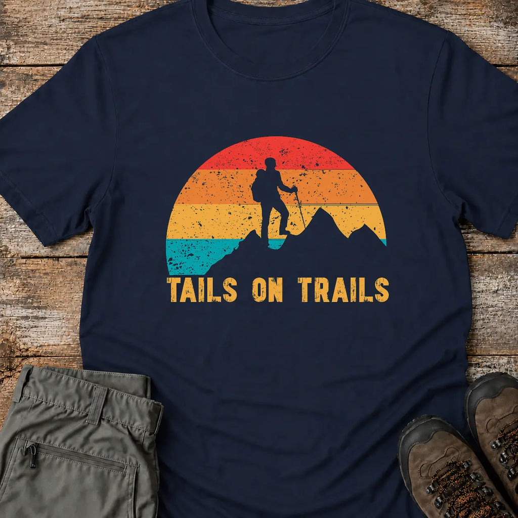 TAILS ON TRAILS  T-Shirt
