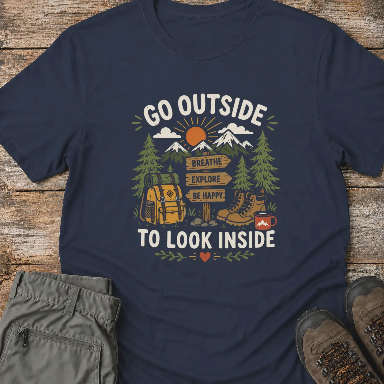 GO OUTSIDE ADVENTURE T-Shirt