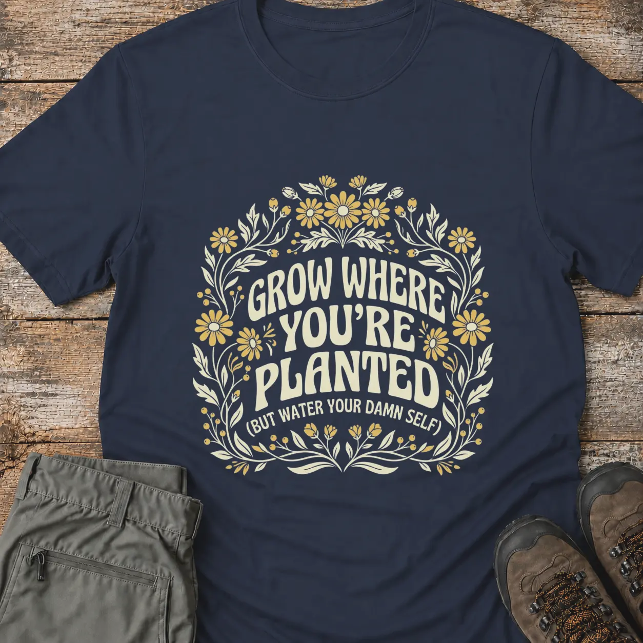 GROW WHERE YOU'RE PLANTED T-Shirt