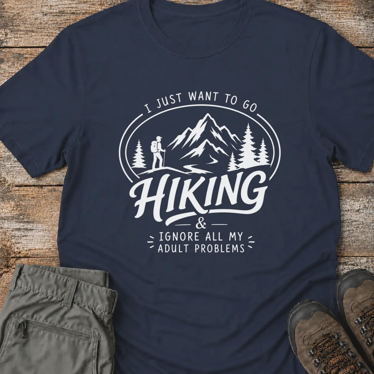 HIKING..... T-Shirt