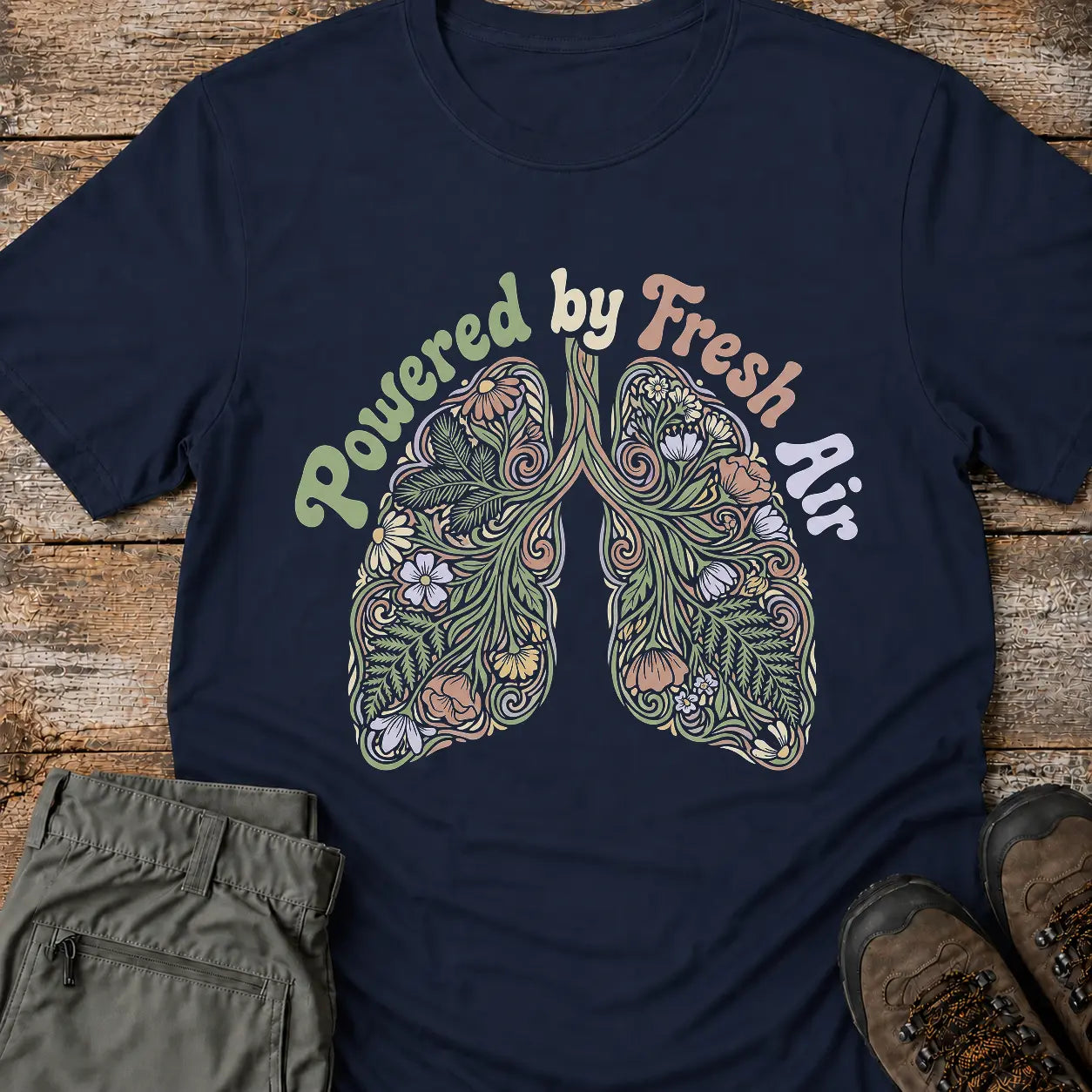 POWERED BY FRESH AIR T-Shirt