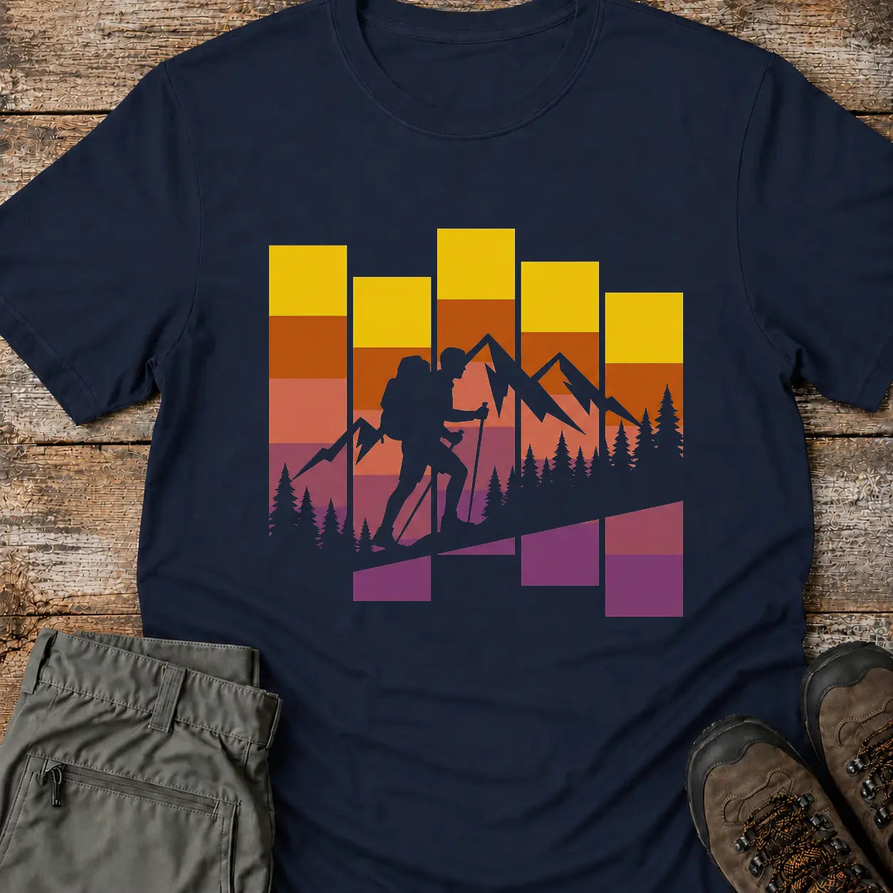 HIKER SILHOUETTE T-Shirt