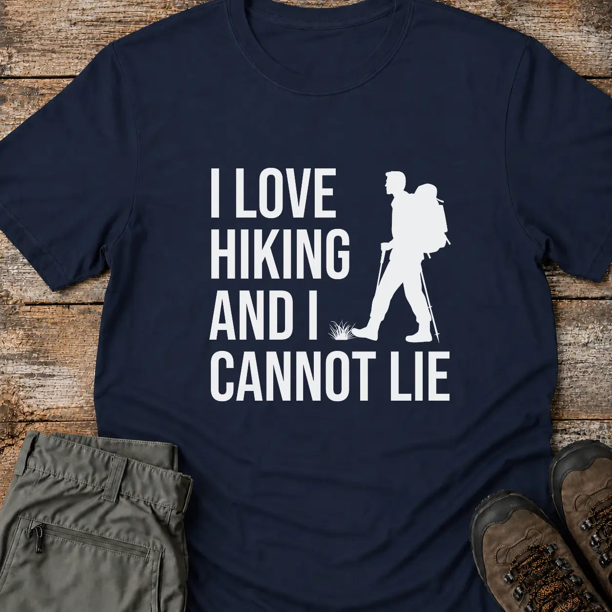 I LOVE HIKING T-Shirt
