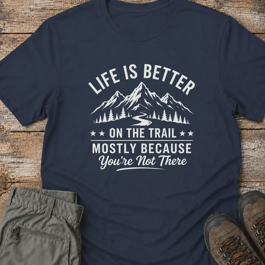 LIFE IS BETTER ON THE TRAIL T-Shirt