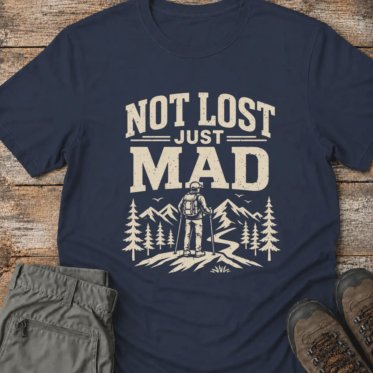NOT LOST JUST MAD T-Shirt