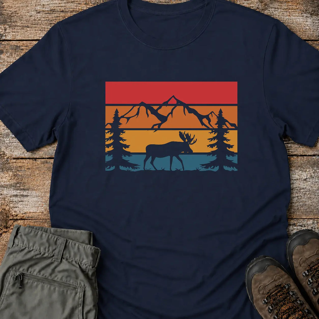 STRIPE FOREST T-Shirt