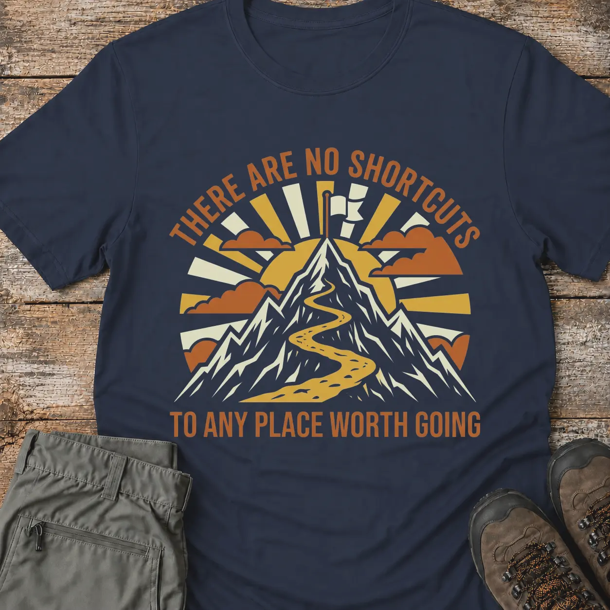 THERE ARE NO SHORTCUTS T-Shirt