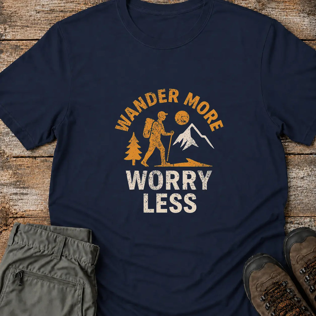 WANDER MORE WORRY LESS T-Shirt