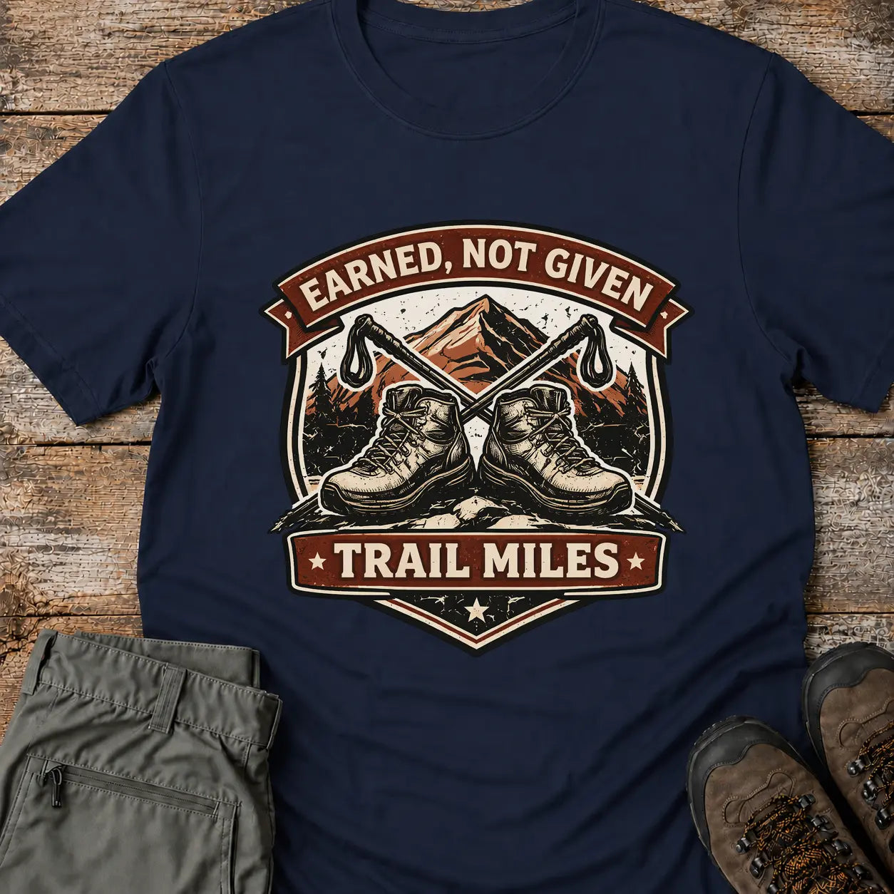 TRAIL MILES T-Shirt