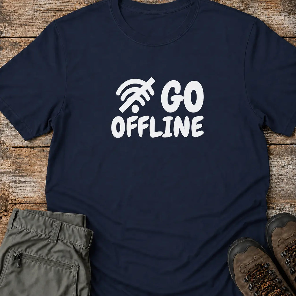 GO OFFLINE T-Shirt