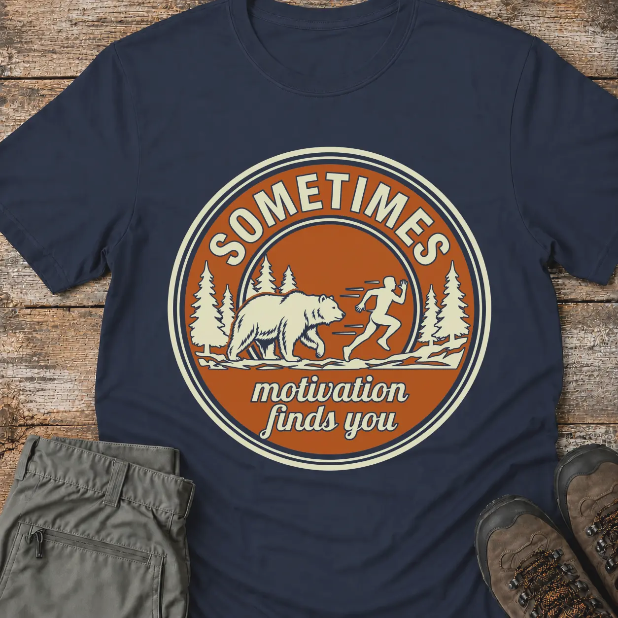 MOTIVATION FINDS YOU... T-Shirt
