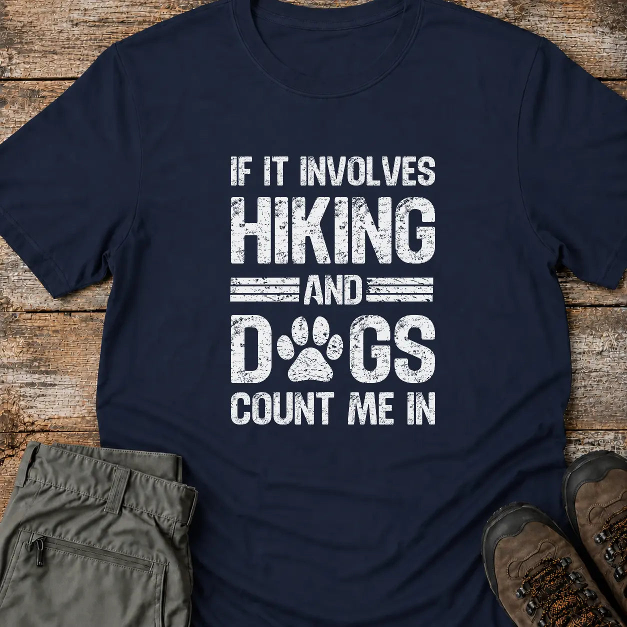 HIKING AND DOGS T-Shirt