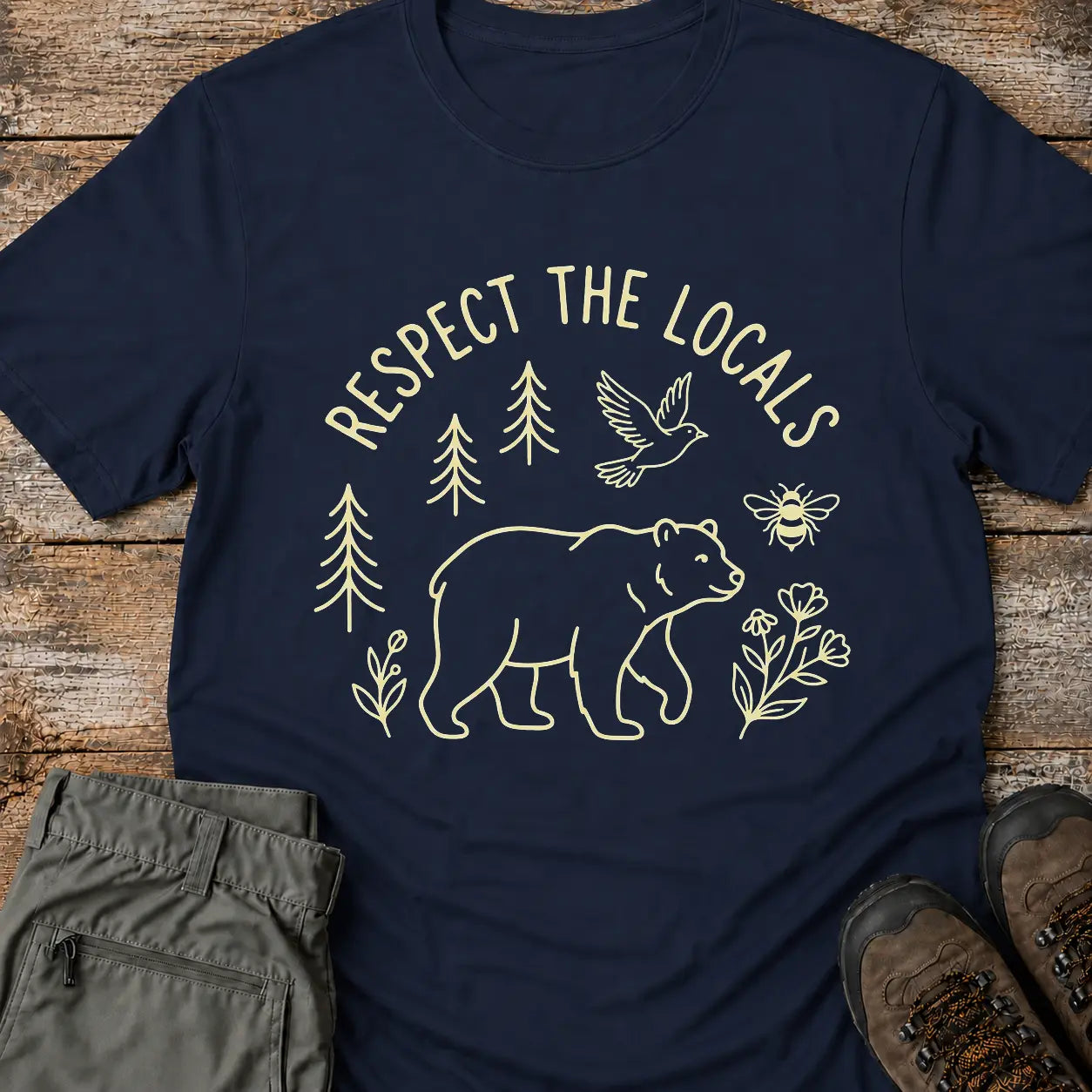 RESPECT THE LOCALS T-Shirt