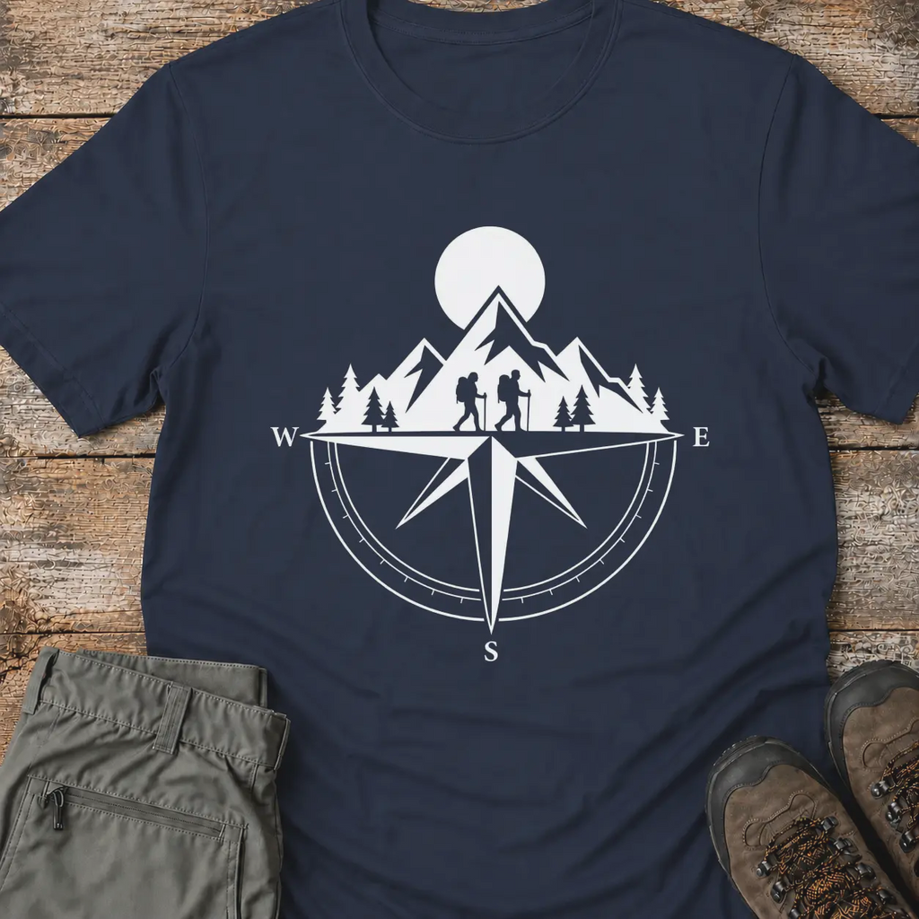 PINE, MOON & COMPASS T-Shirt