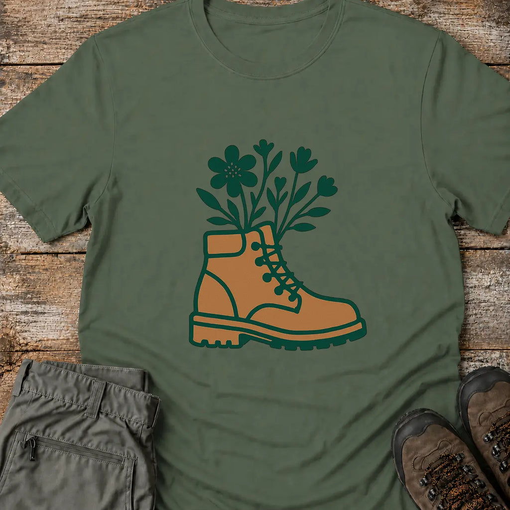 BOOTS AND LEAVES T-Shirt