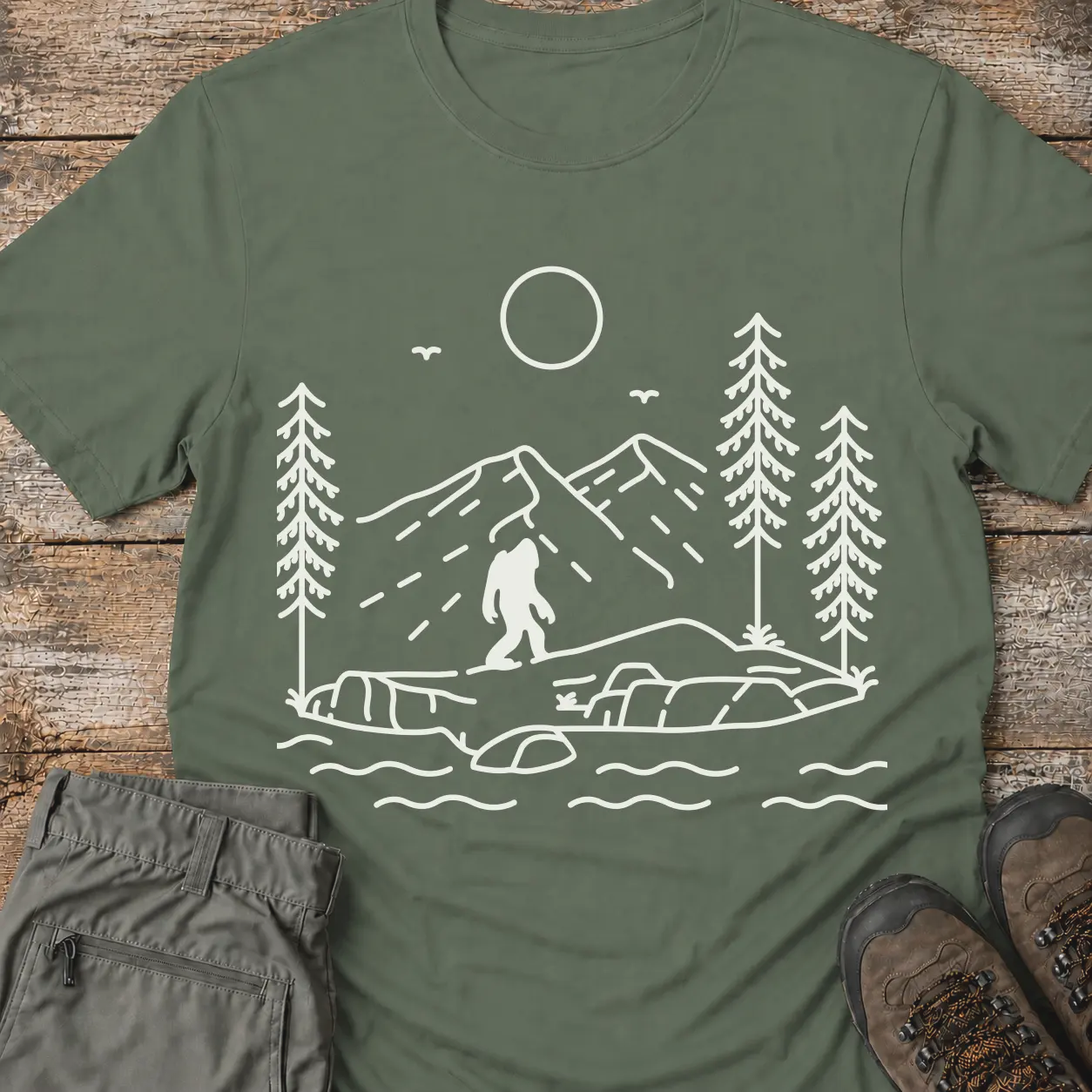 BIGFOOT HIKING T-Shirt