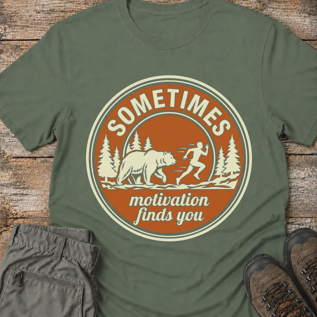 MOTIVATION FINDS YOU... T-Shirt